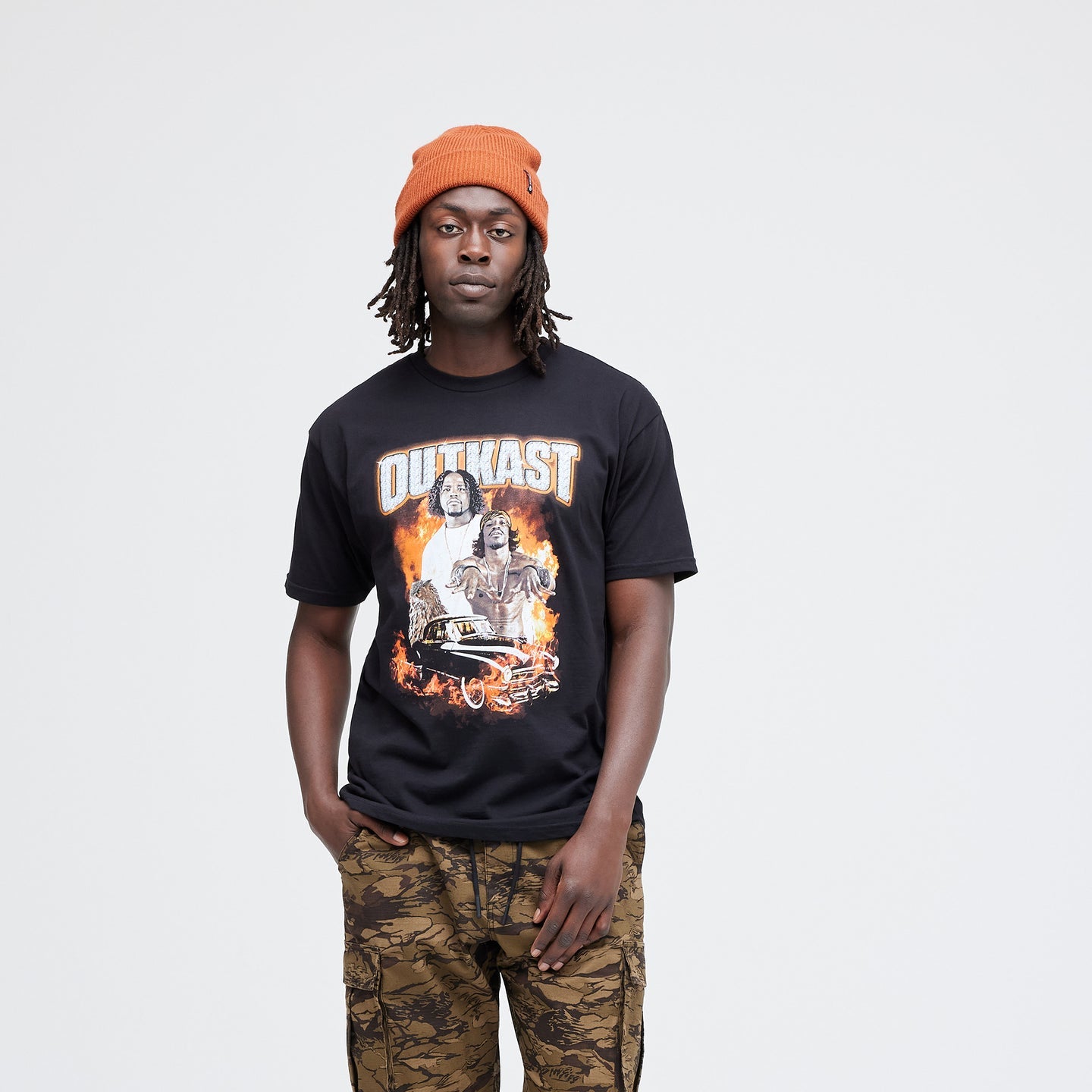 STANCE X OUTKAST T-SHIRT BLACK