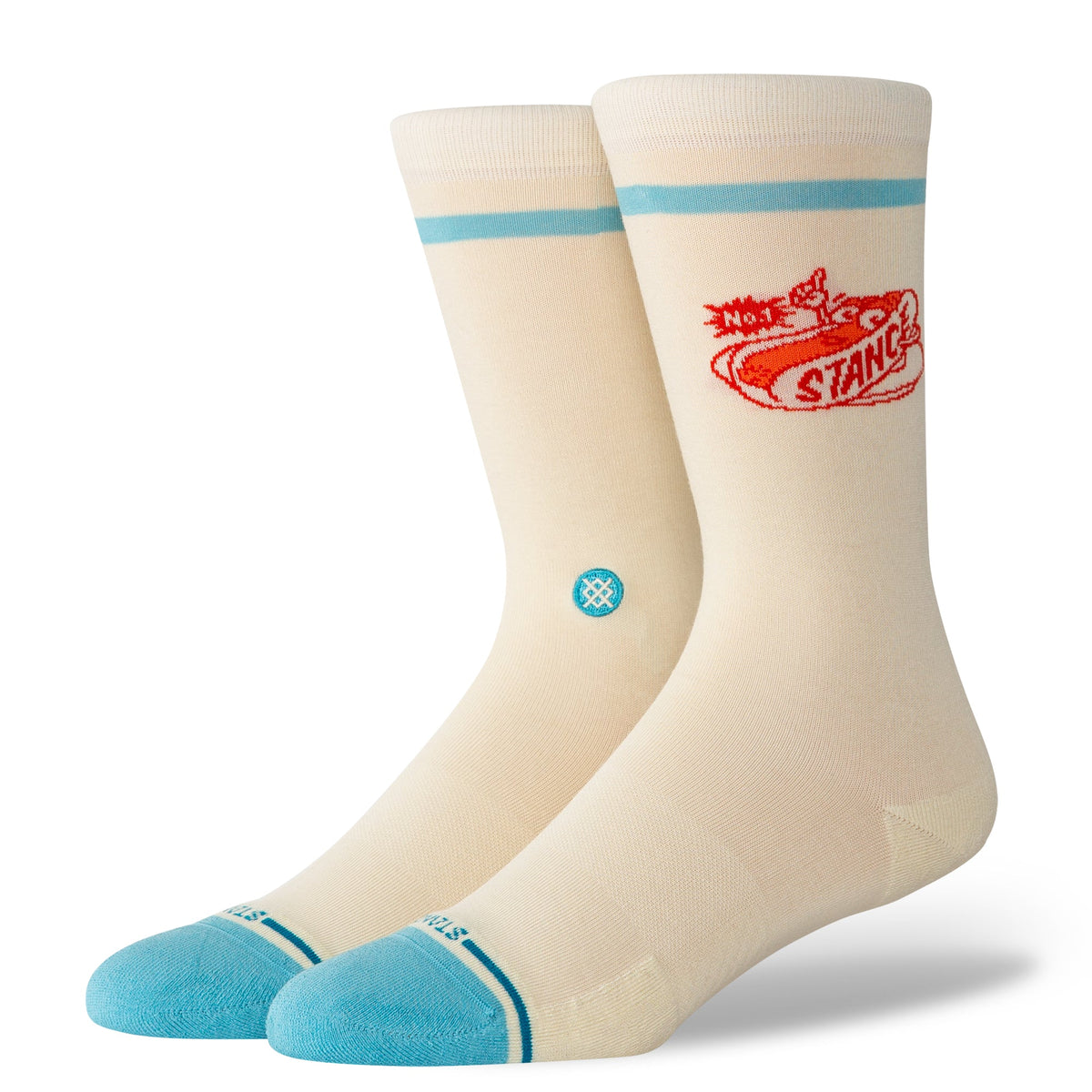 STANCE SOCKS DOG CREW CANVAS 