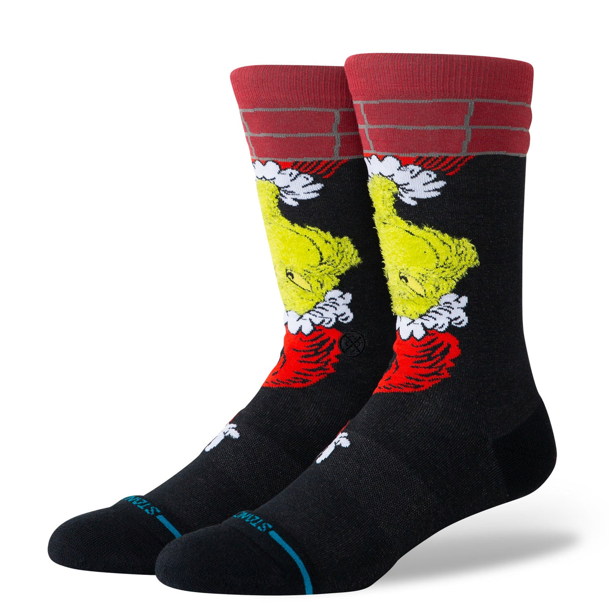 STANCE SOCKS THE GRINCH DOWN THE CHIMNEY CREW 