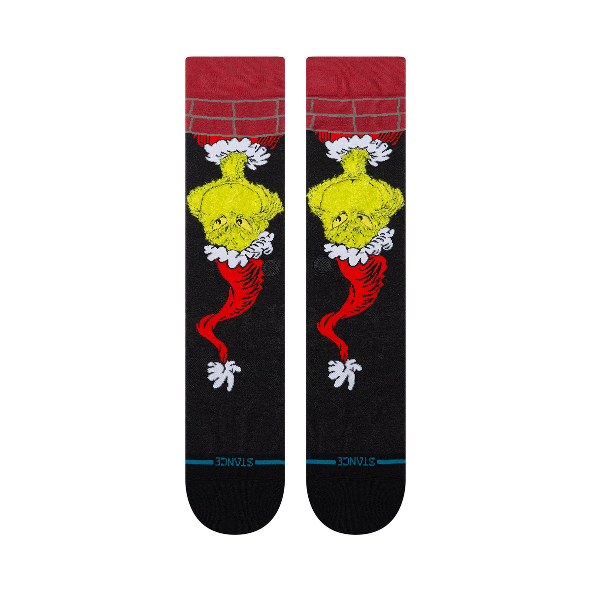 STANCE SOCKS THE GRINCH DOWN THE CHIMNEY CREW 
