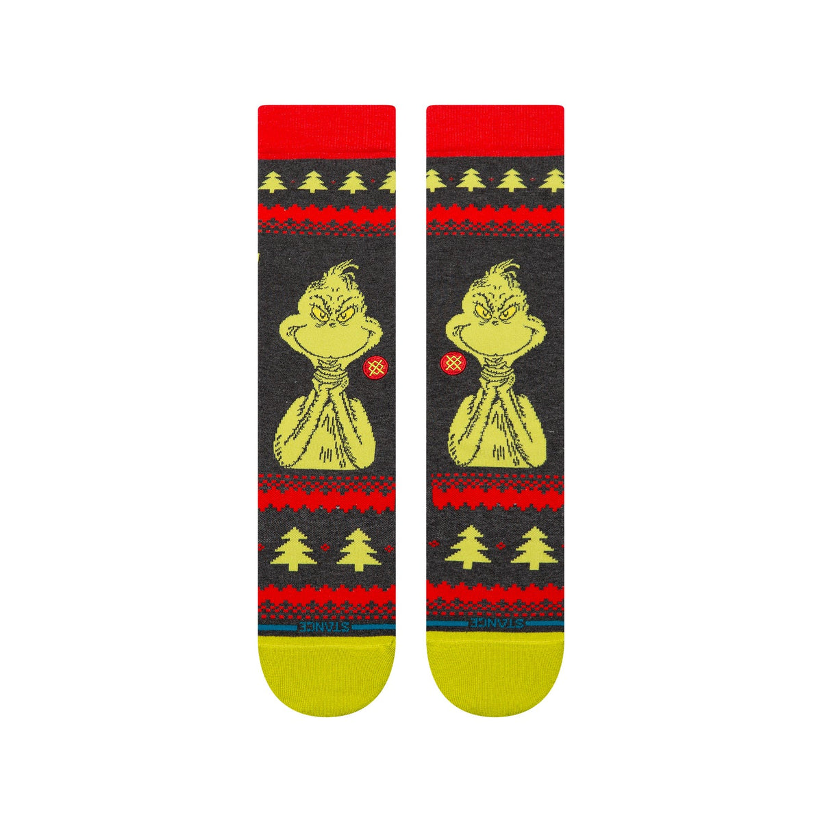 STANCE SOCKS GRINCH SWEATER CREW
