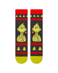 STANCE SOCKS GRINCH SWEATER CREW