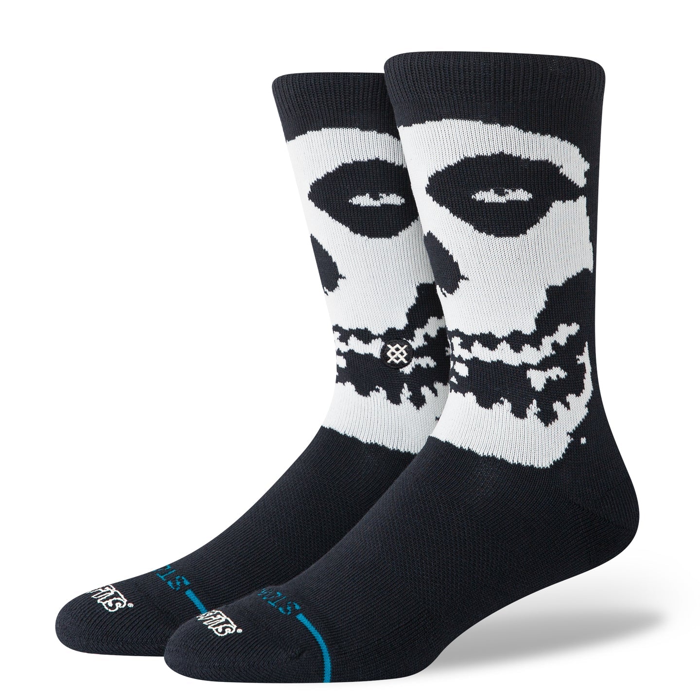 STANCE SOCKS X MISFITS BEWARE CREW BLACK