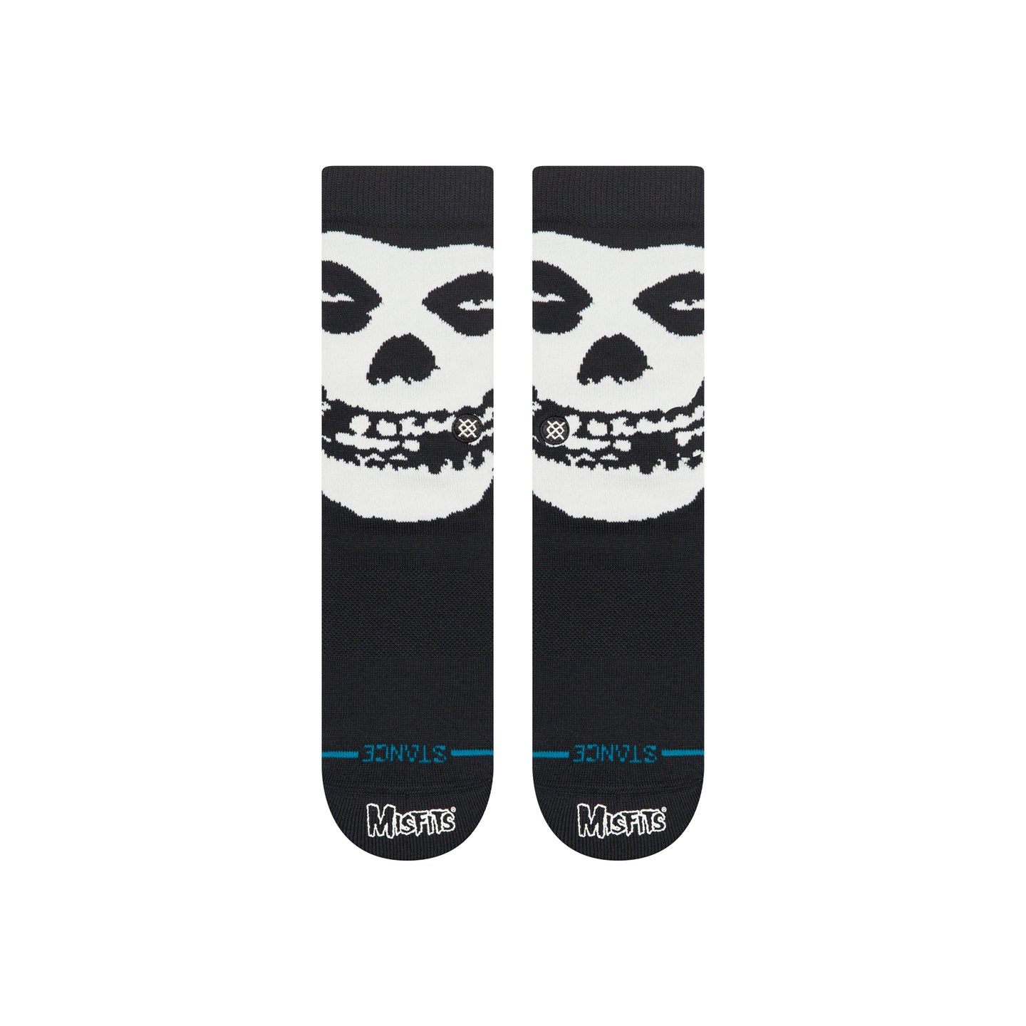 STANCE SOCKS X MISFITS BEWARE CREW BLACK