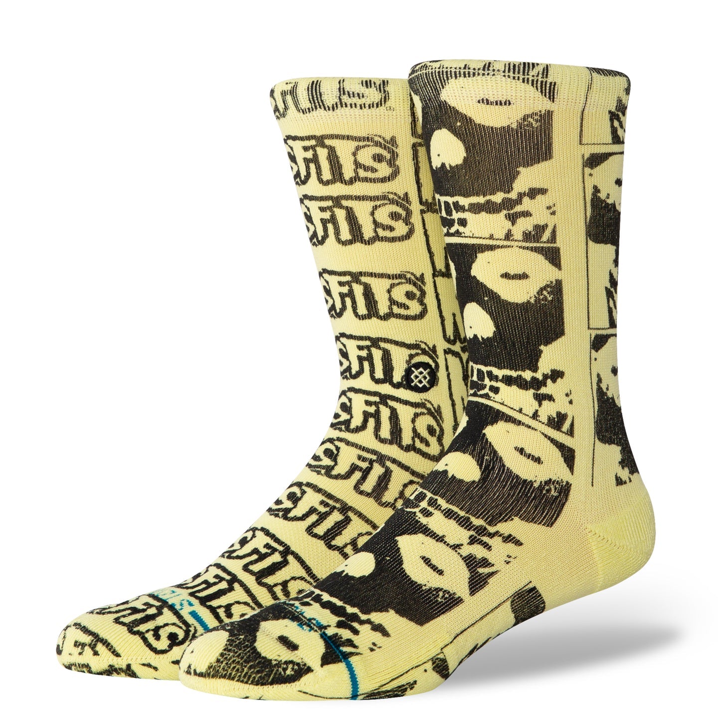 STANCE SOCKS X MISFITS COLLECTION CREW MELON