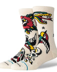 STANCE SOCKS X BERT KRAK FLASH CREW CANVAS