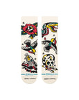 STANCE SOCKS X BERT KRAK FLASH CREW CANVAS