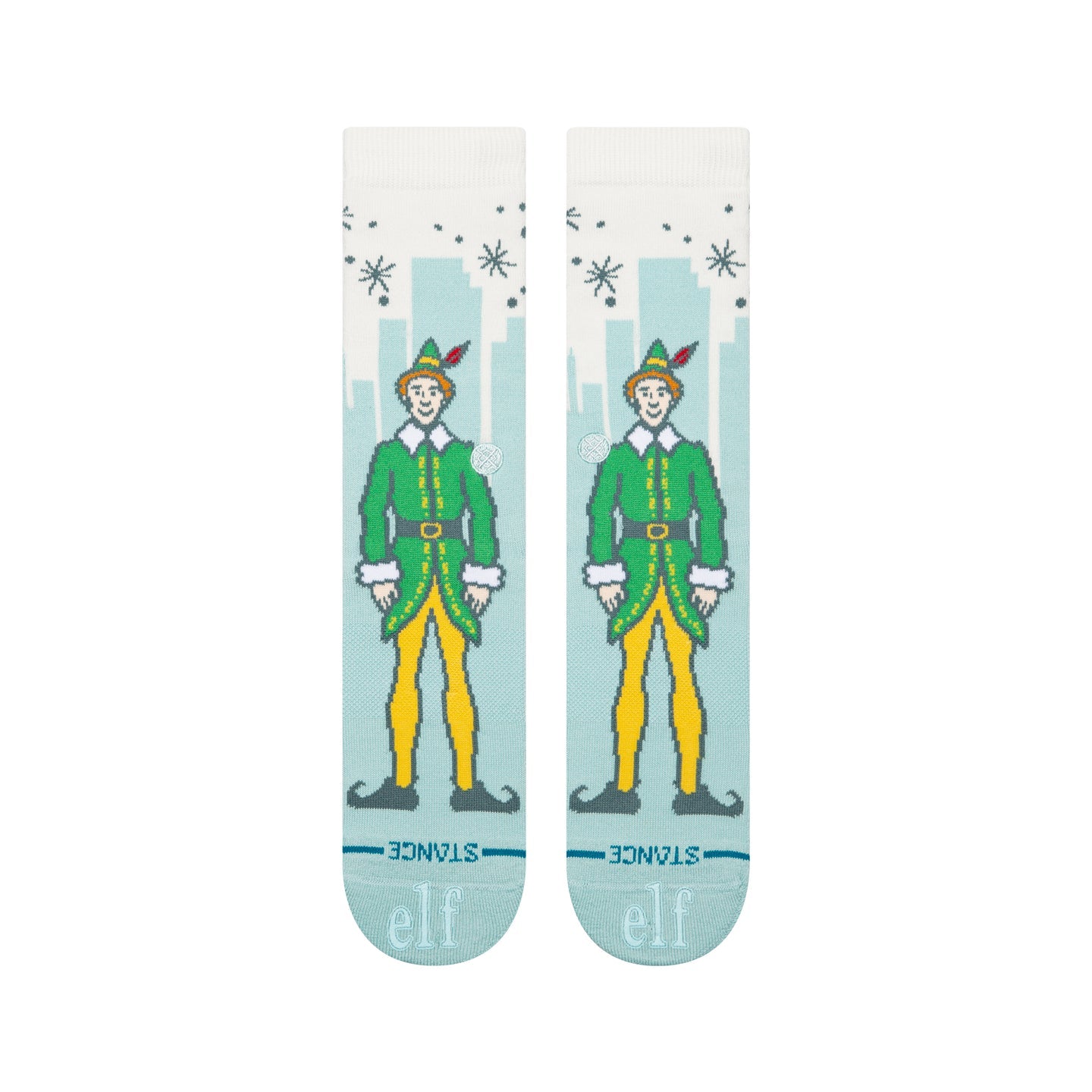 STANCE SOCKS X ELF BIG CITY CREW ICEBLUE