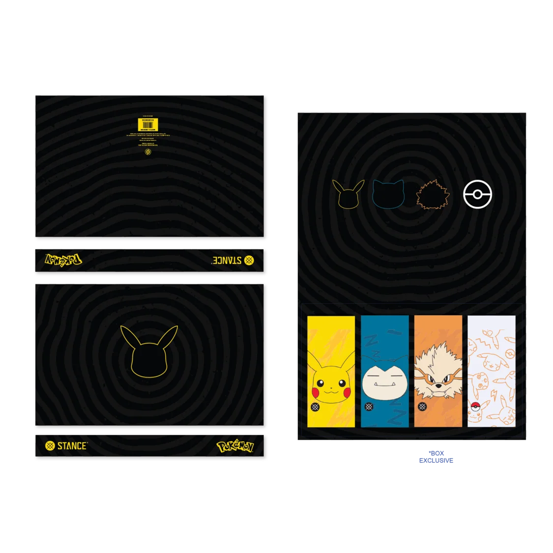 STANCE SOCKS POKEMON TRAINER CREW BOX SET
