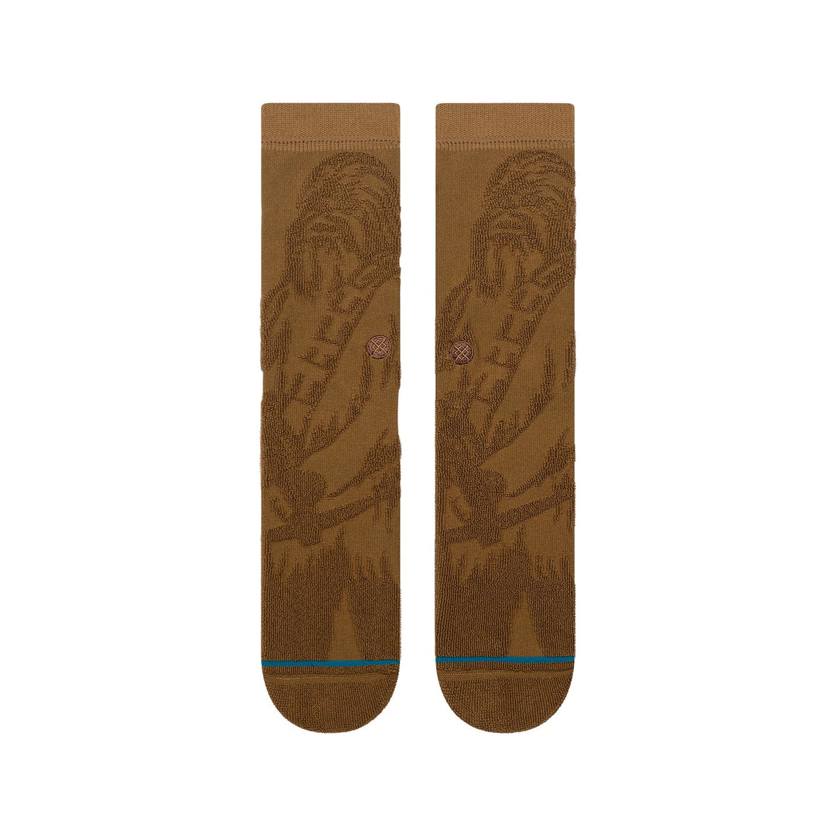 STANCE SOCKS STAR WARS REVERSE CHEWIE CREW TOBACCO
