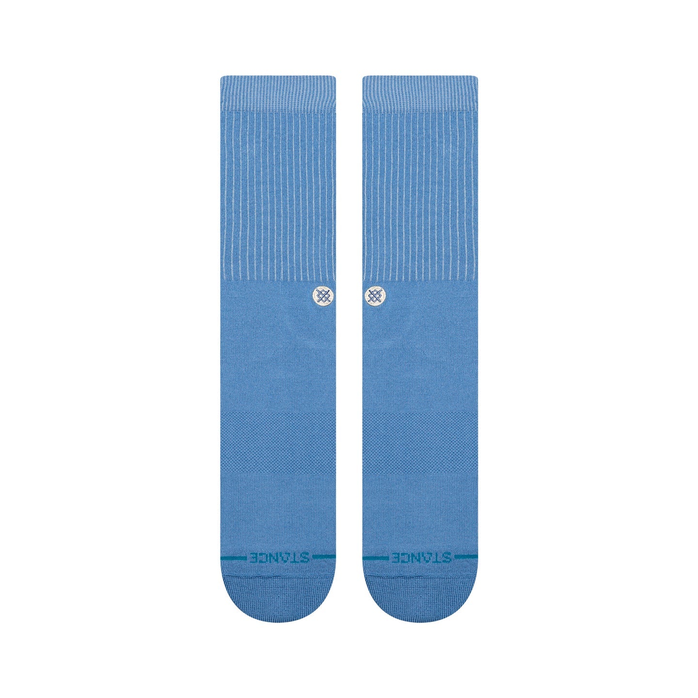 STANCE SOCKS ICON POP CREW CAPRI BLUE - The Drive Skateboard Shop