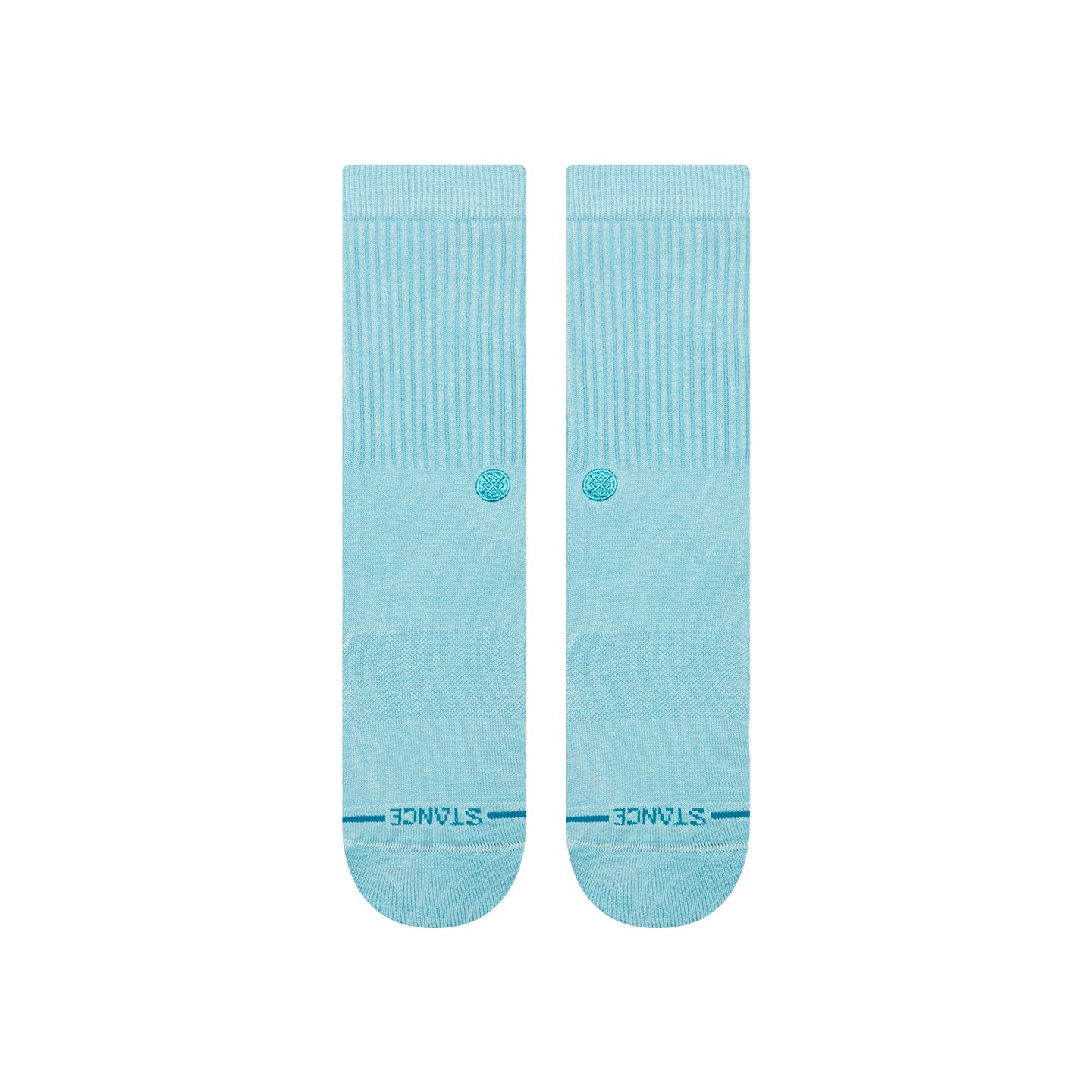 STANCE SOCKS ICON DYED CREW ELECTRIC BLUE