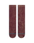 STANCE SOCKS ICON DYED CREW FIG