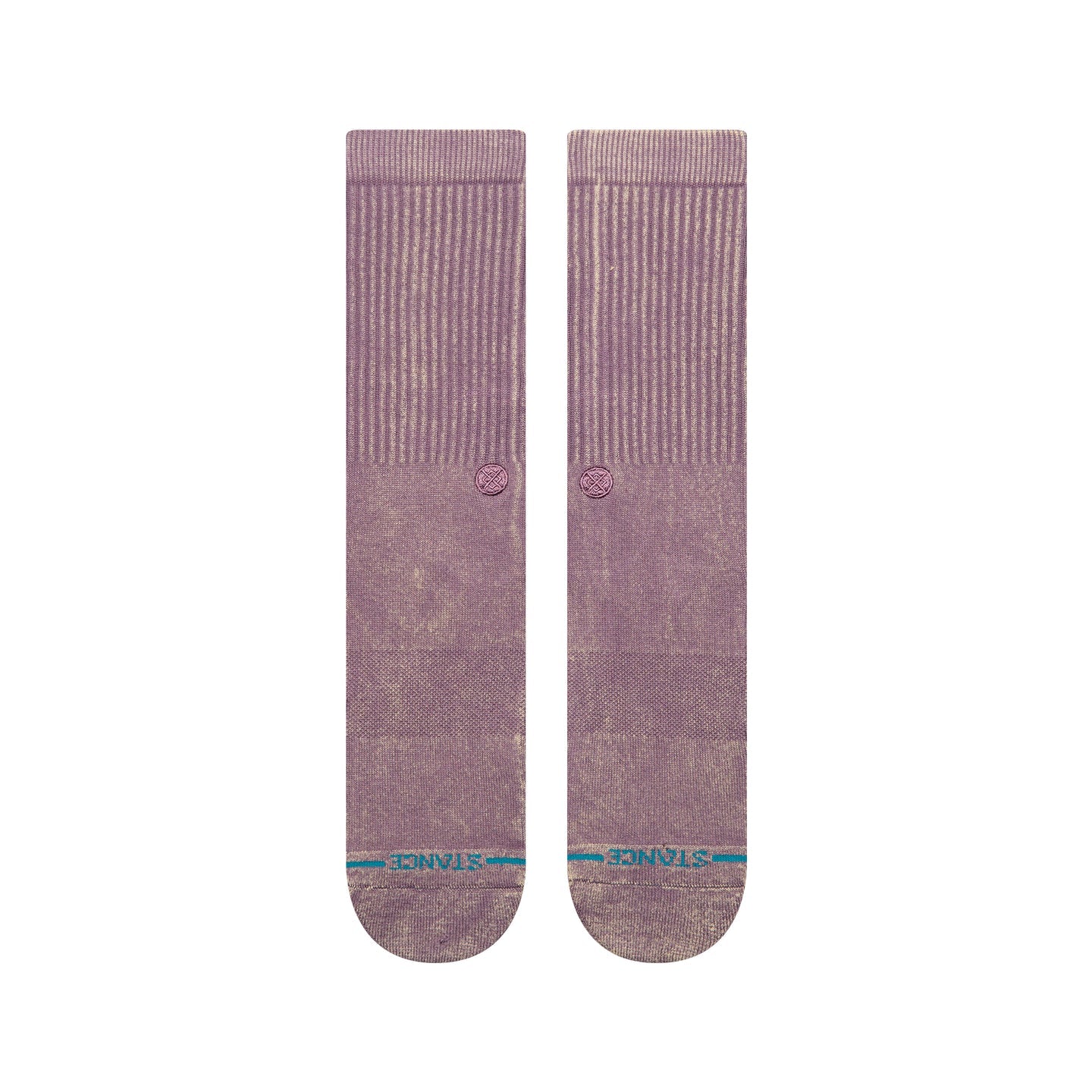 STANCE SOCKS ICON DYED PLUM - The Drive Skateboard Shop