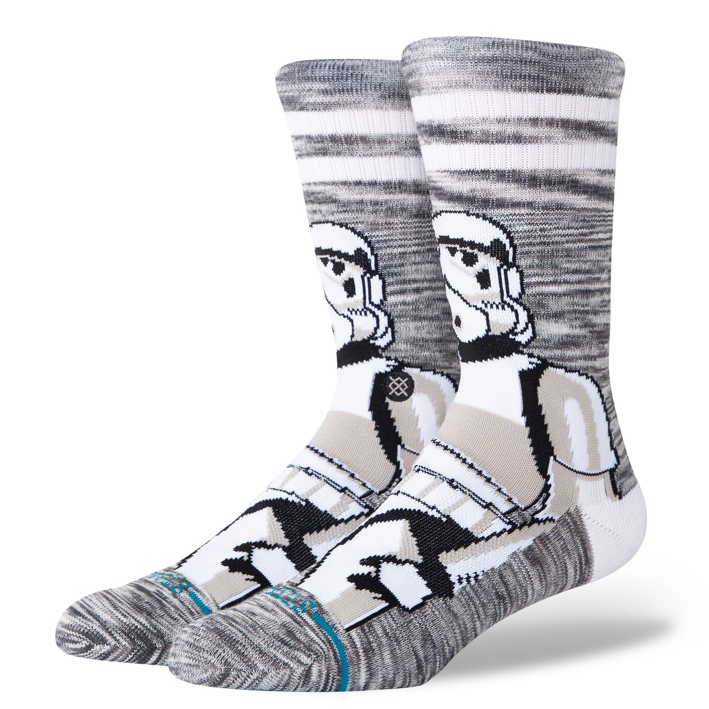 STANCE SOCKS X STAR WARS THE STORM TROOPER CREW WHITE
