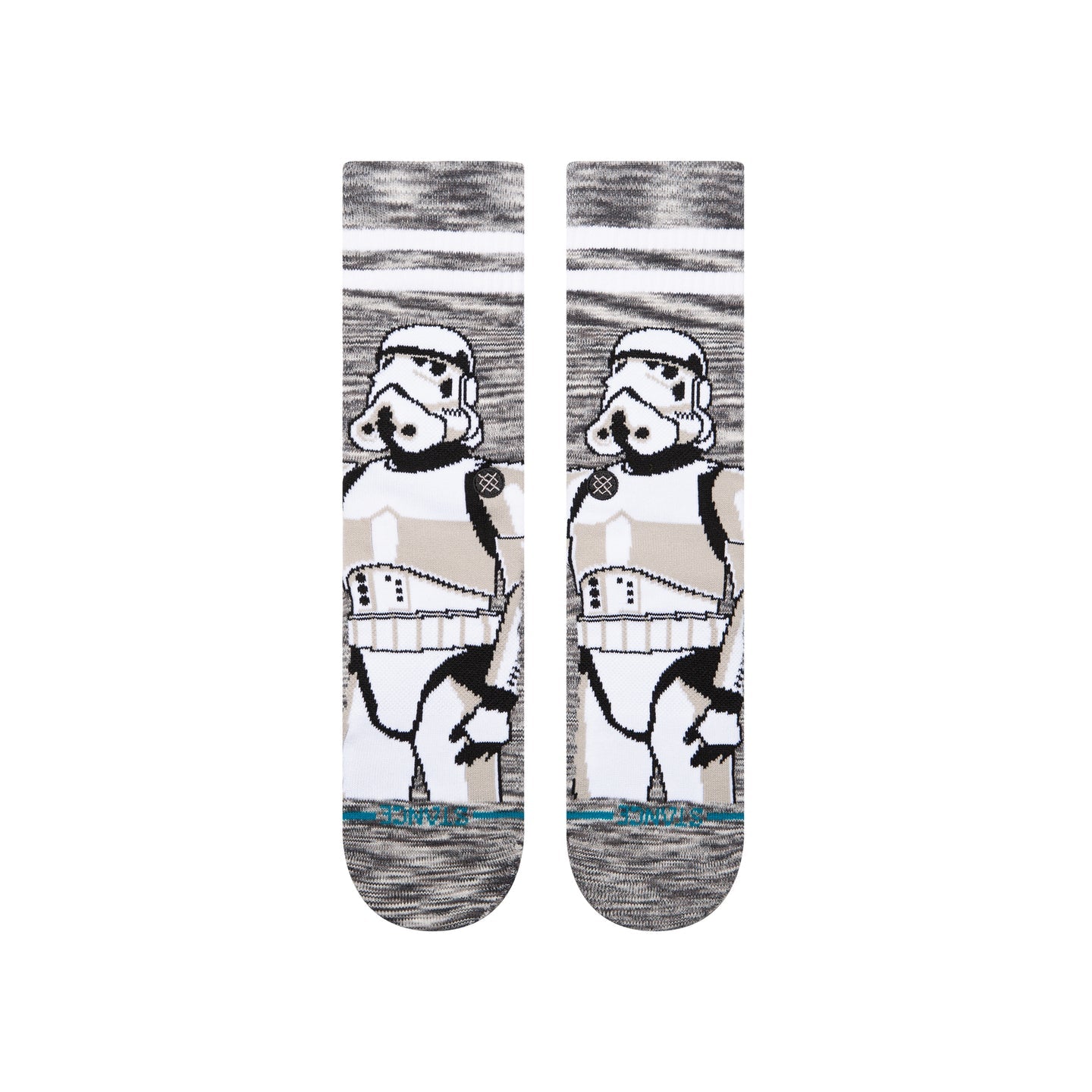 STANCE SOCKS X STAR WARS THE STORM TROOPER CREW WHITE
