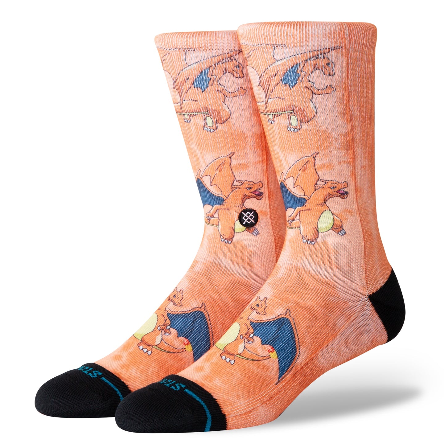 STANCE SOCKS X POKEMON CHARIZARD ORANGE