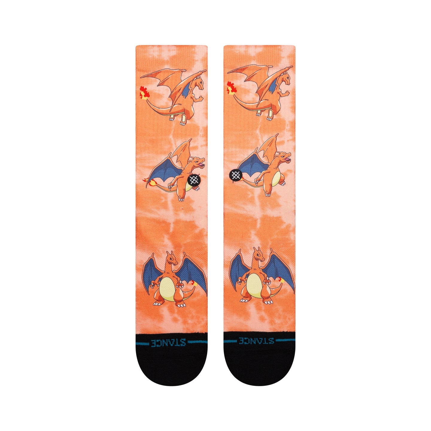 STANCE SOCKS X POKEMON CHARIZARD ORANGE