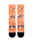 STANCE SOCKS X POKEMON CHARIZARD ORANGE