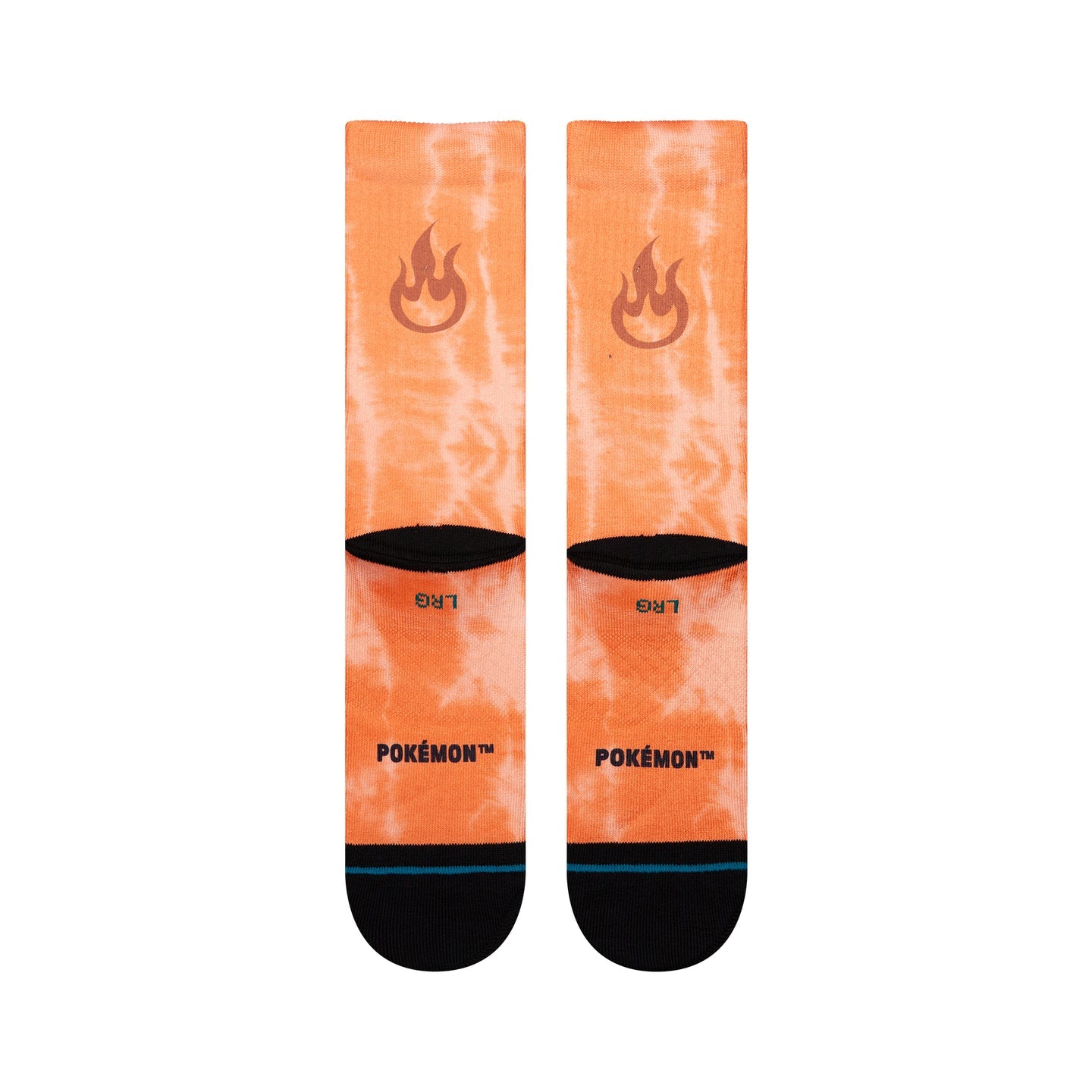 STANCE SOCKS X POKEMON CHARIZARD ORANGE
