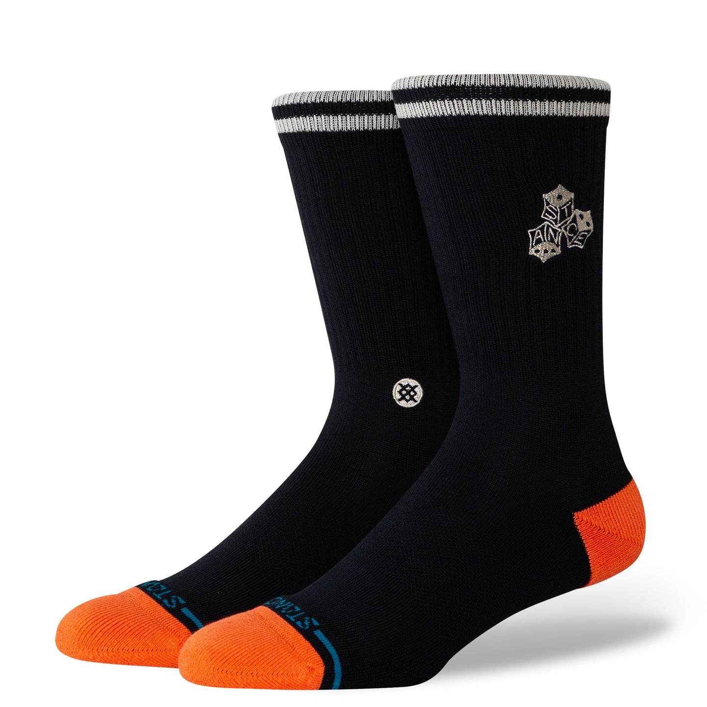 STANCE SOCKS HIGH ROLLER CREW BLACK