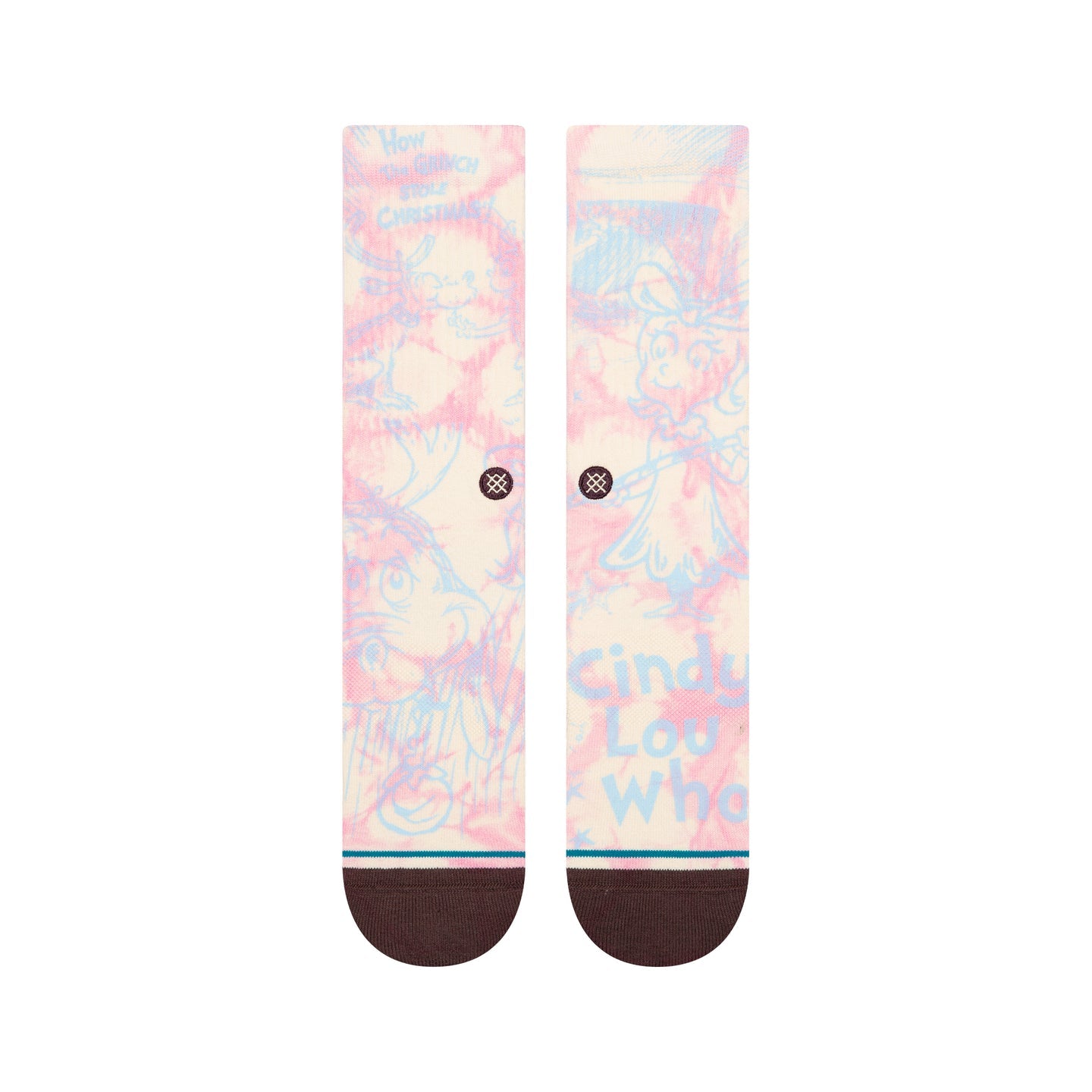 STANCE SOCKS GRINCH CINDY LOU WHO - OFF WHITE - The Drive Skateshop