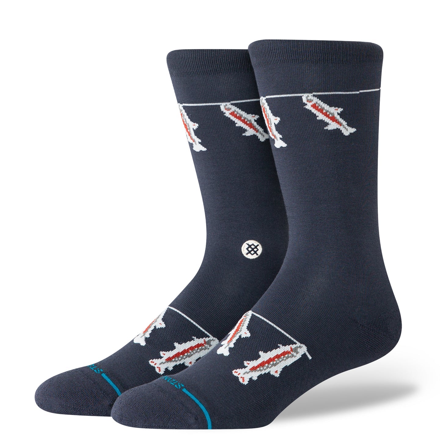 STANCE SOCKS GONE FISHIN NAVY