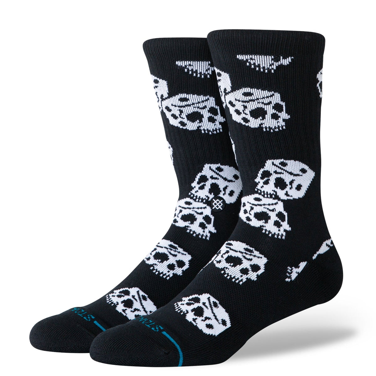 STANCE SOCKS DIE UP CREW BLACK