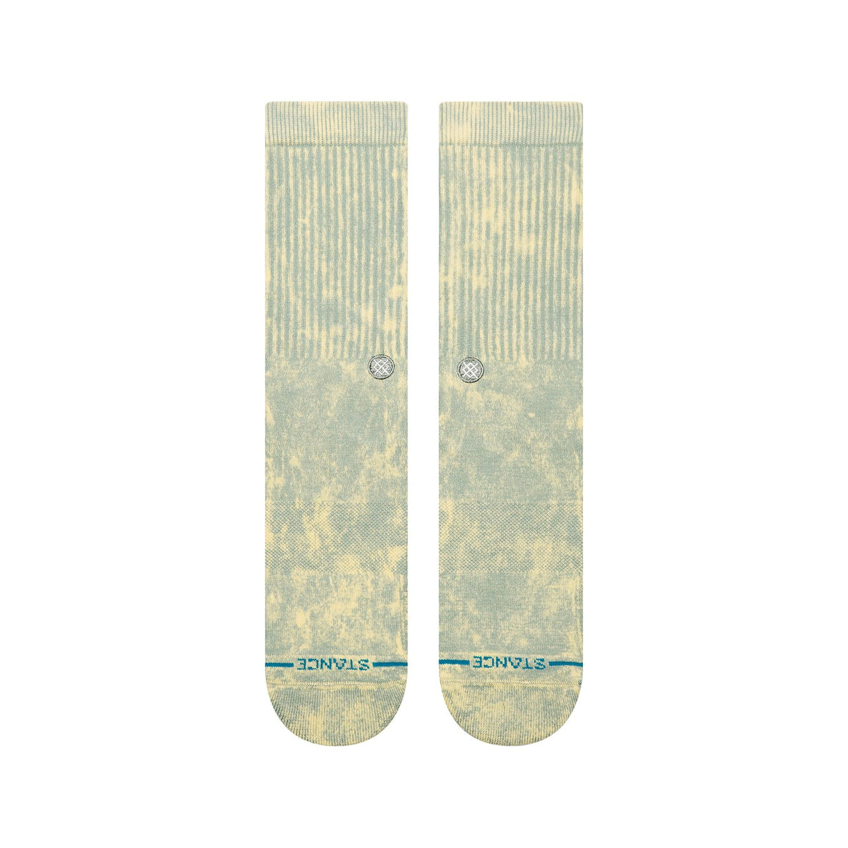 STANCE Icon Wash Crew socks in Iceberg with classic ribbed crew design and soft washed finish