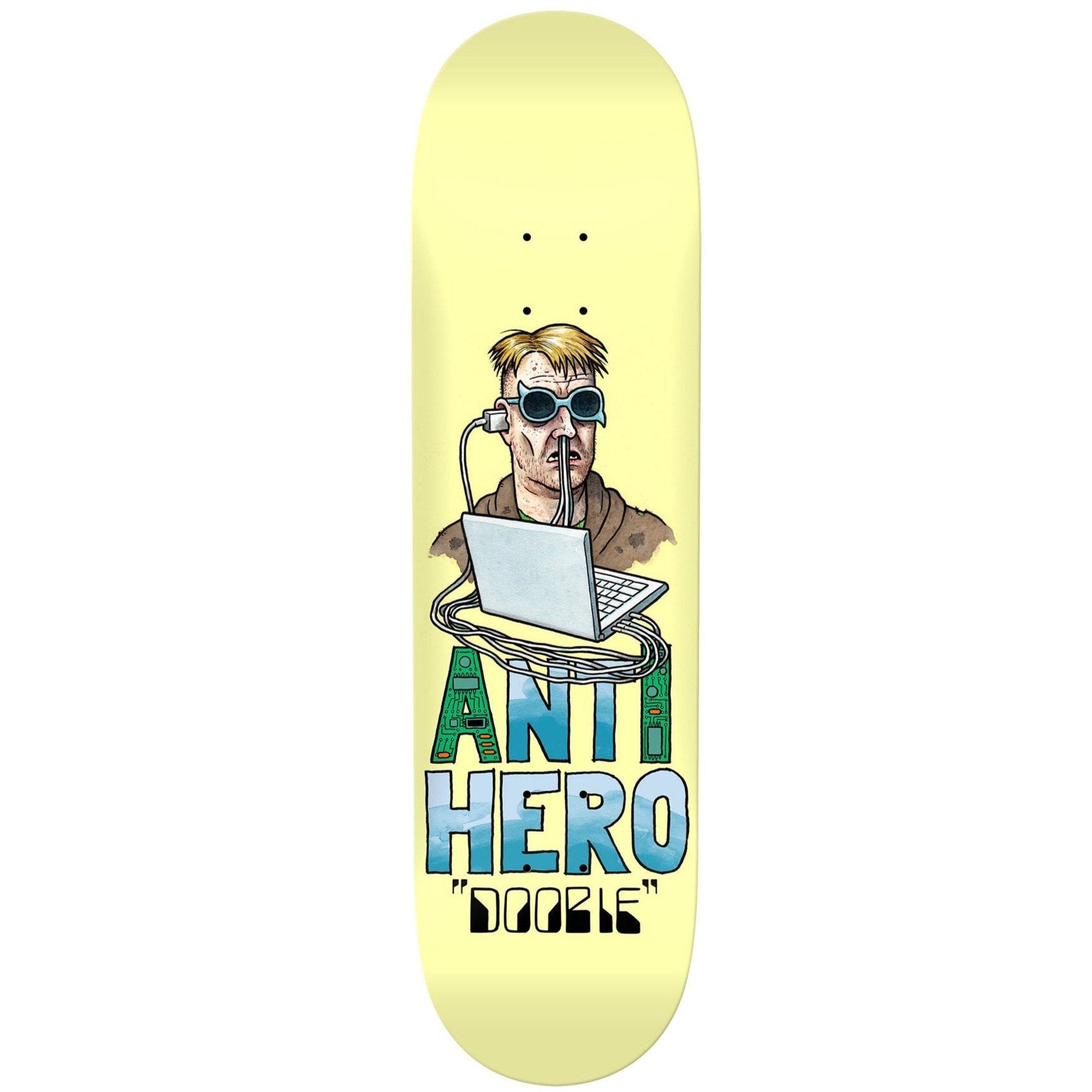 ANTIHERO DECK DOOBIE ANIT INTELLIGENCE (8.75&quot;)