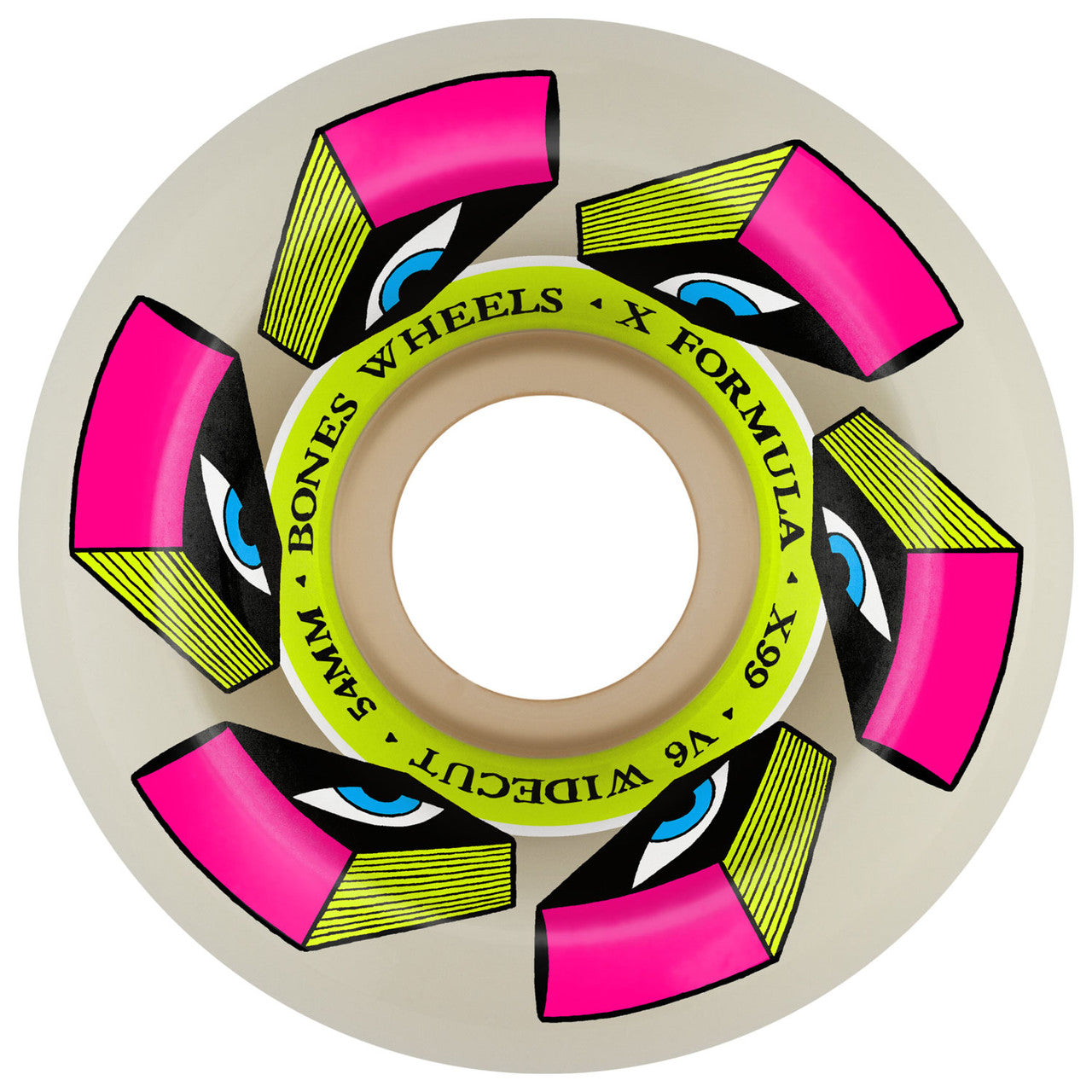 BONES WHEELS LOOK BOOK X-FORMULA 99A V6 WIDECUT (54MM/56MM)