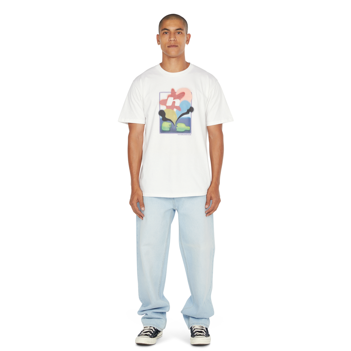 HUF BASIC ASS JEANS WASHER LIGHT BLUE