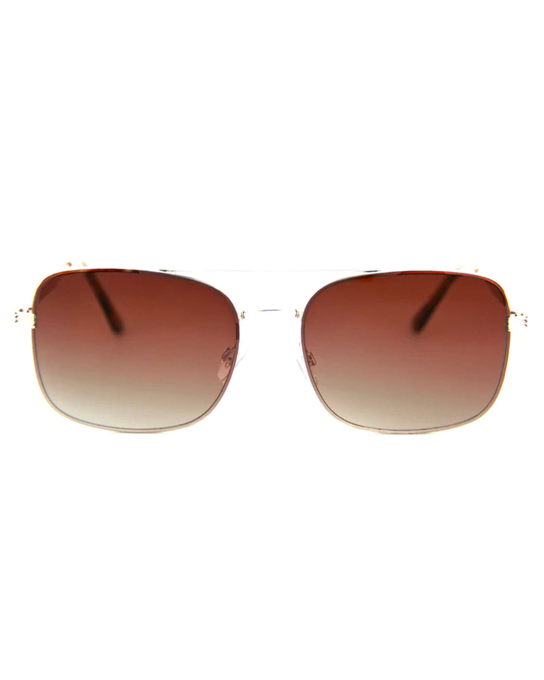 HAPPY HOUR SUNGLASSES THE BEAGLE GOLD AMBER FADE