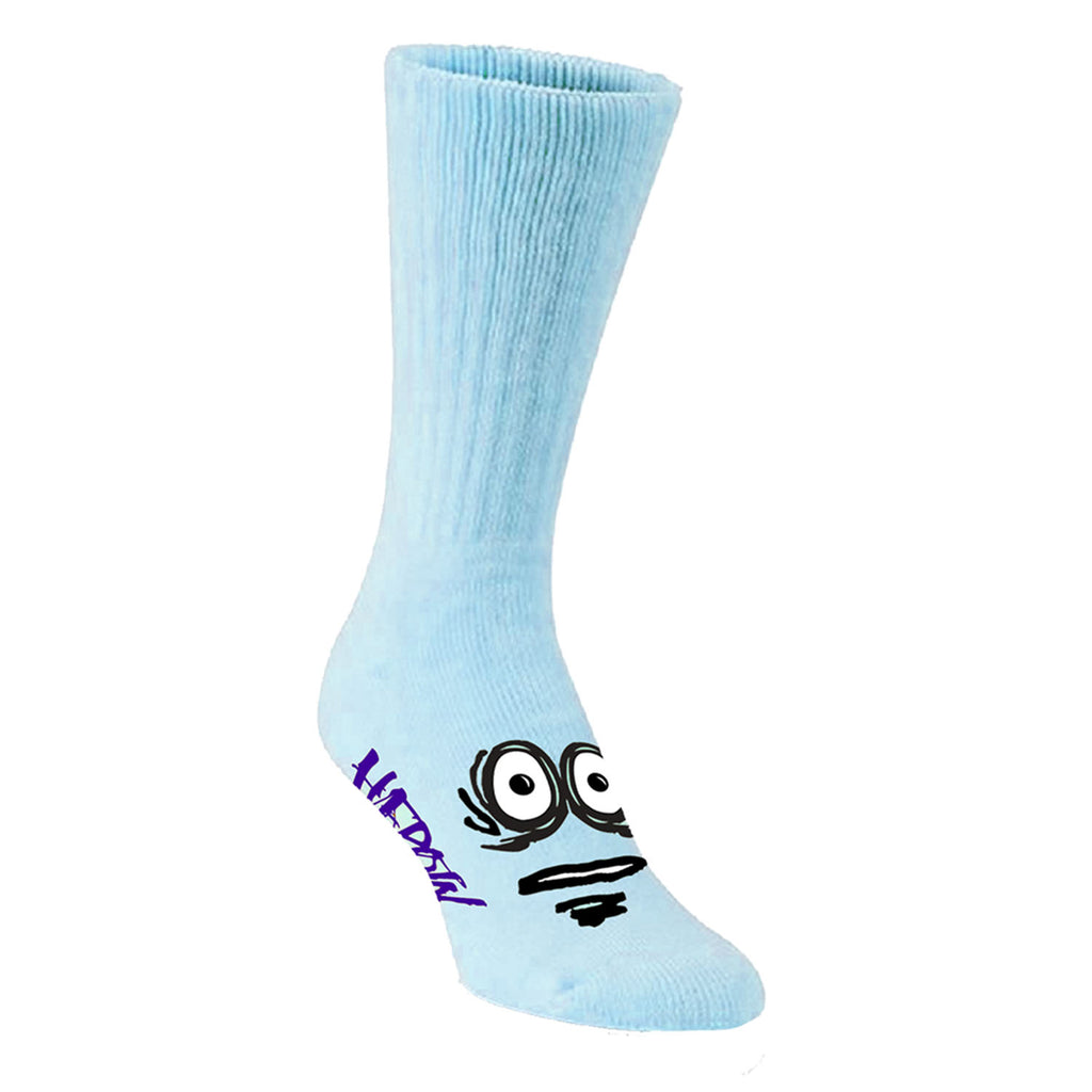 HEROIN BIG EGG SOCKS BLUE