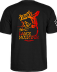 POWELL PERALTA BONES BRIGADE T-SHIRT MOUNTAIN BLACK