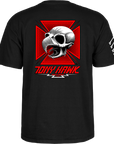 POWELL PERALTA BONES BRIGADE T-SHIRT HAWK BLACK