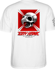 POWELL PERALTA BONES BRIGADE T-SHIRT HAWK WHITE