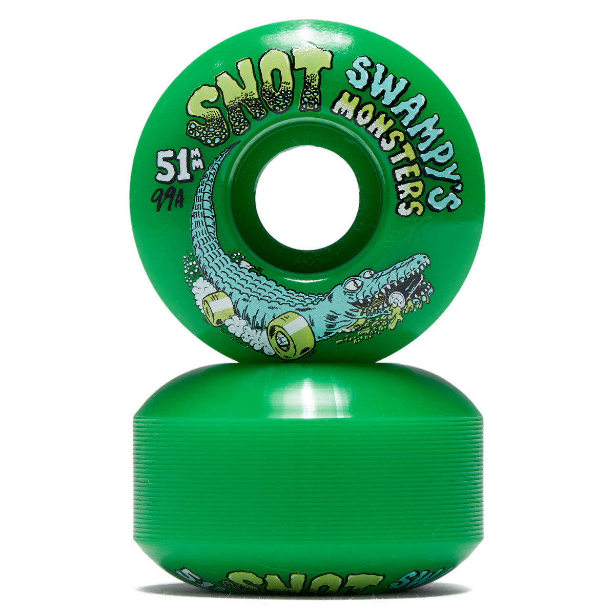 SNOT WHEELS SWAMPY MONSTERS 99A (51MM) - The Drive Skateboard Shop