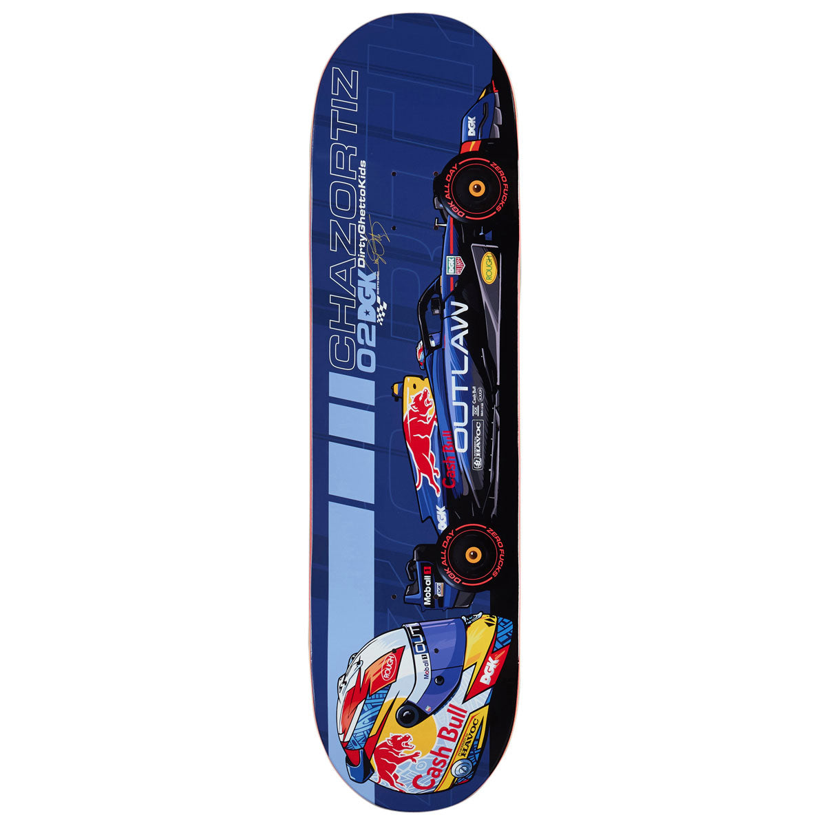 DGK DECK BRICKS TO PIT ORTIZ (8.25")