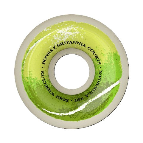BONES WHEELS X-FORMULA BRITANNIA COURTS V6 97A (56MM) - The Drive Skateboard Shop
