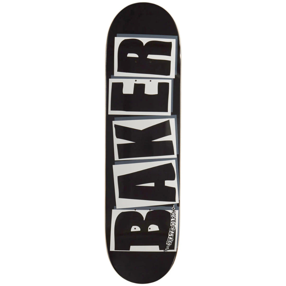 BAKER DECK BRAND LOGO BLACK/WHITE (8.25")