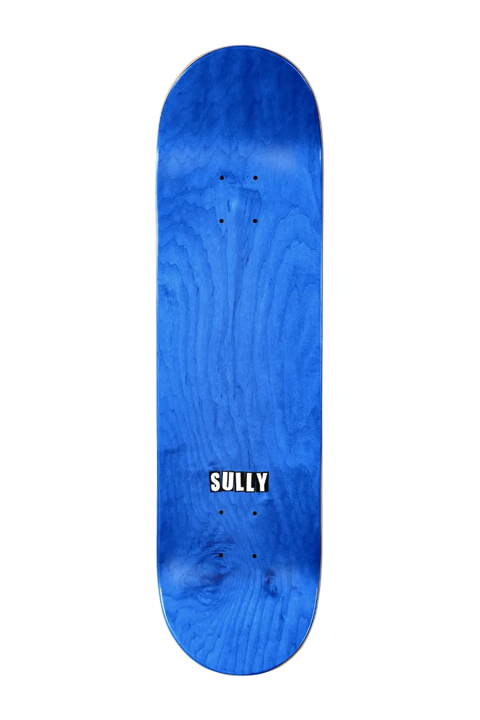 Baker Deck Sully Cormier Crud Life skateboard deck, 8.25-inch width, featuring bold graphic design, by Baker skateboards.