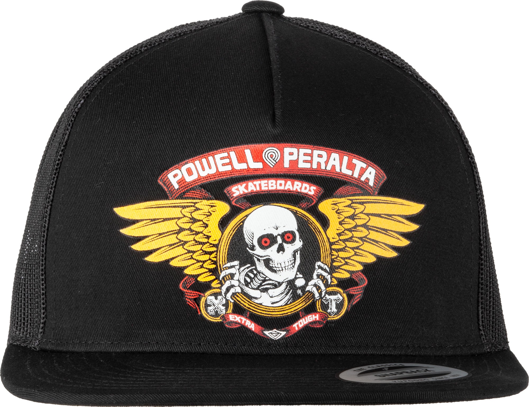 POWELL PERALTA - WINGED RIPPER MESH SNAPBACK BLACK