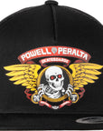 POWELL PERALTA - WINGED RIPPER MESH SNAPBACK BLACK