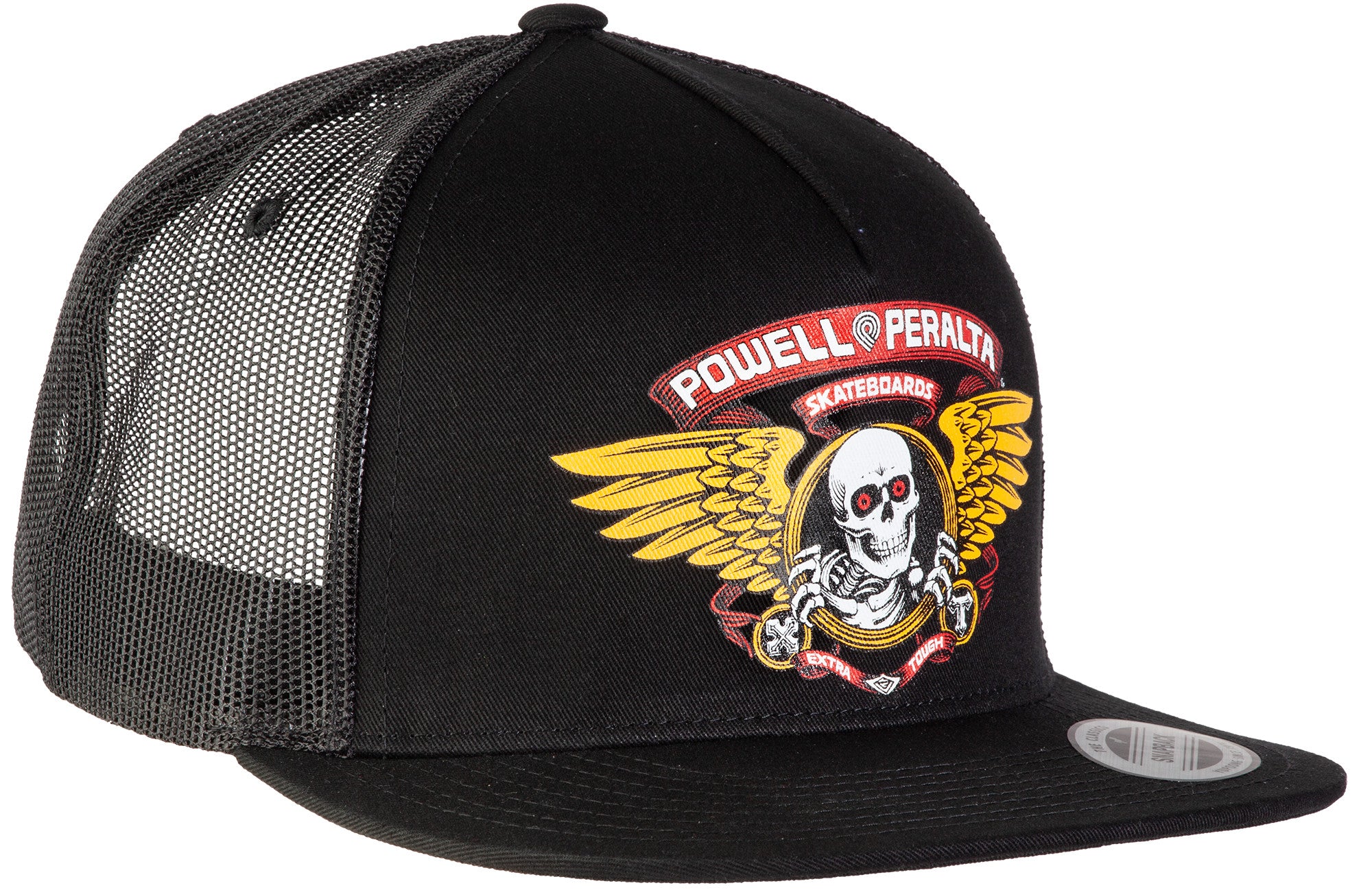 POWELL PERALTA - WINGED RIPPER MESH SNAPBACK BLACK