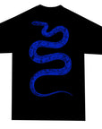 JENNY CLASSIC SNEK T-SHIRT BLACK/BLUE