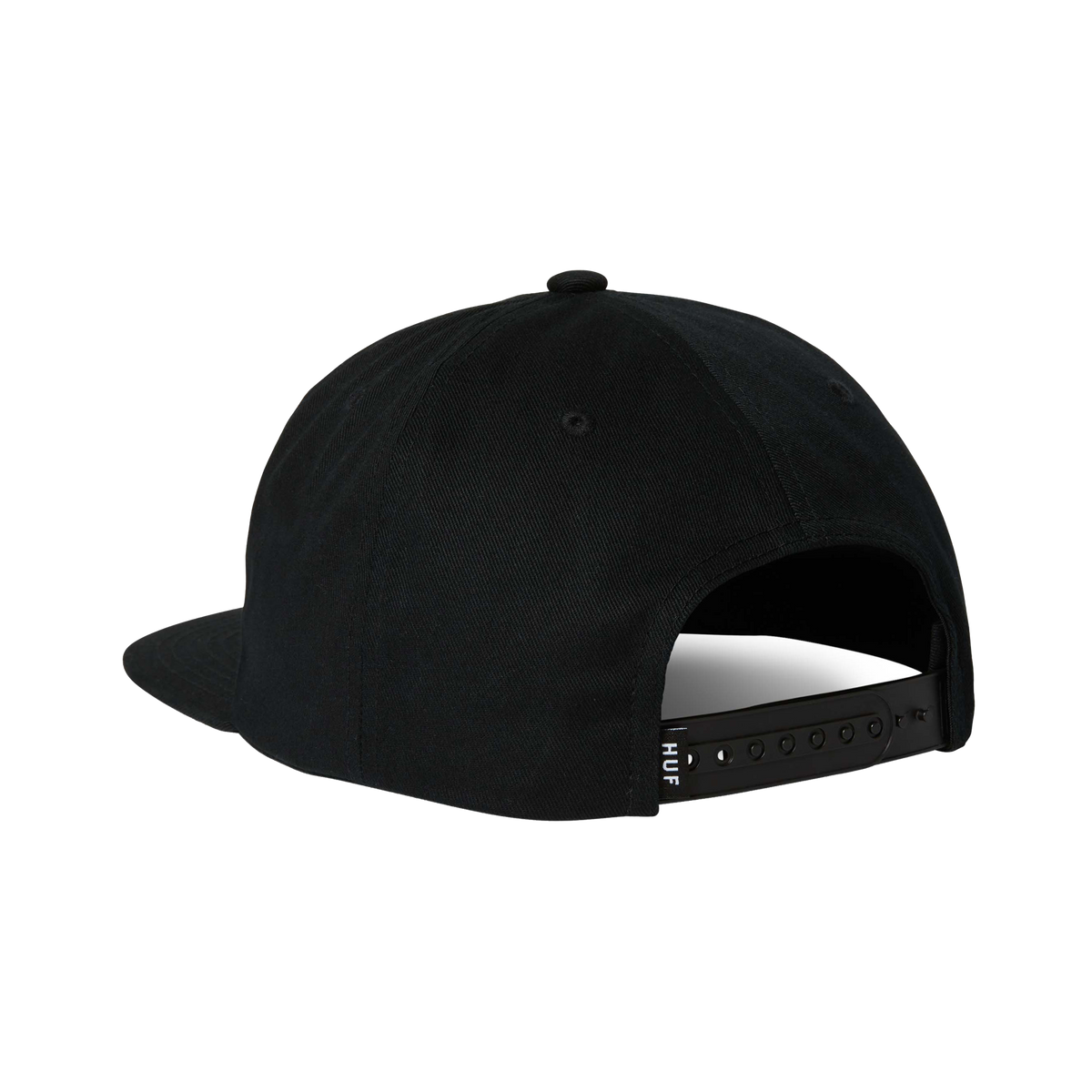 HUF CRACKERJACK SNAPBACK BLACK - The Drive Skateshop