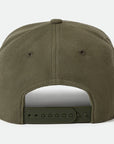 BRIXTON CREST C MP SNAPBACK IVY GREEN - The Drive Skateboard Shop