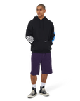 HUF CROMER CORDUROY SHORTS DARK BERRY