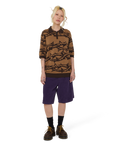 HUF CROMER CORDUROY SHORTS DARK BERRY